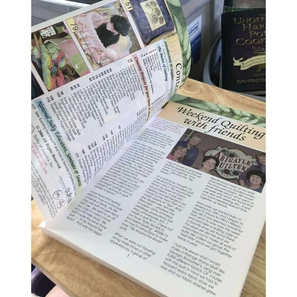 Sulky Of America Quick and Easy Weekend Quilting with Sulky Embelishment Decor - Picture 2 of 4